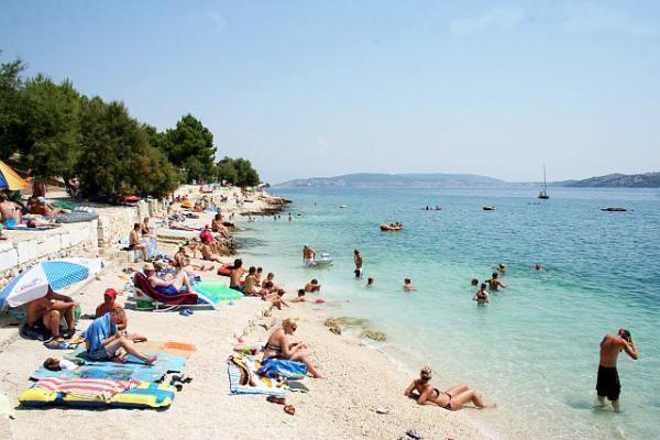 Apartments Silvana Trogir Bagian luar foto